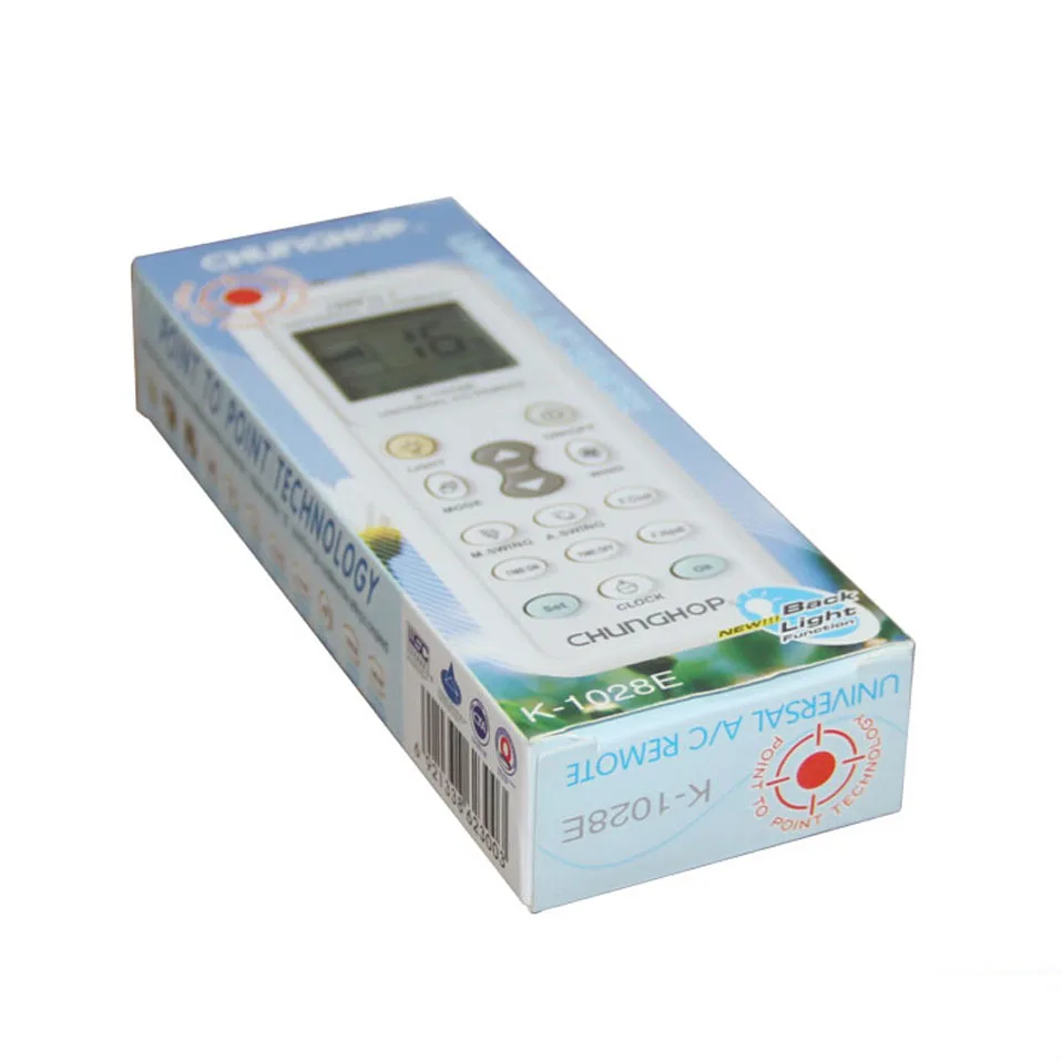 エリコン エアコン用1000In1ユニバーサルワイヤレスリモコンK-1028E A/C