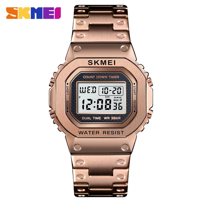 skmei watch blue