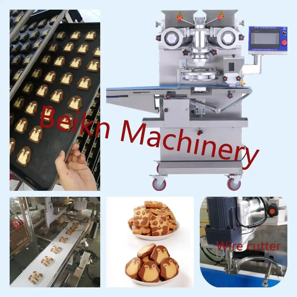 Профессиональная машина для изготовления печенья panda, машина для инкрустации печенья