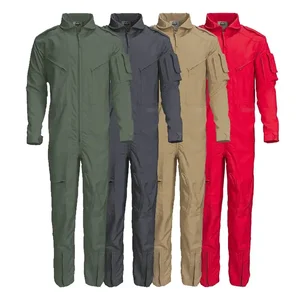 Hot Sale US Helicopter Jet CWU 27 Sage Green Men Aviation Custom Flying Flight Coverall Suit for Pilot