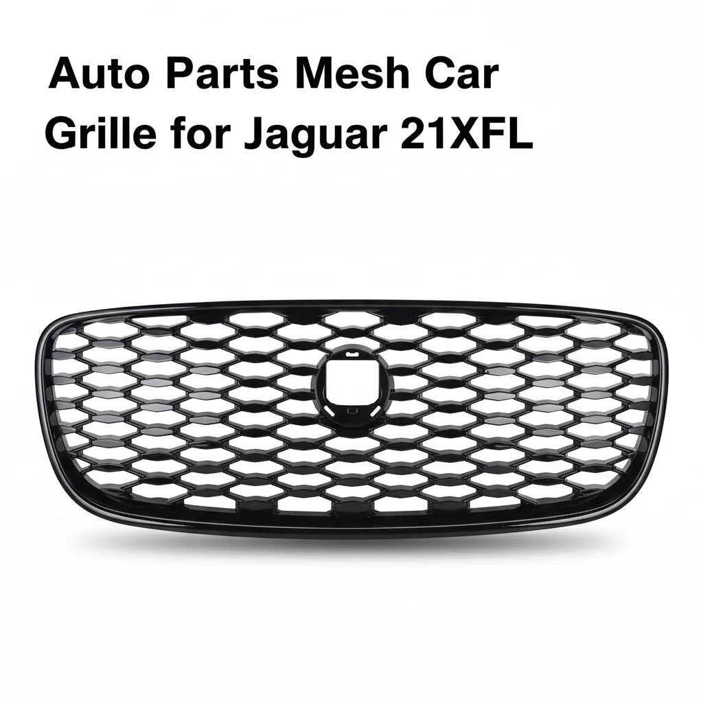 T2H45333-C Customizable OEM ABS All-black Auto Parts Mesh Accessories Car Front Grills for Jaguar XFL2021-
