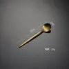 Gold tea spoon