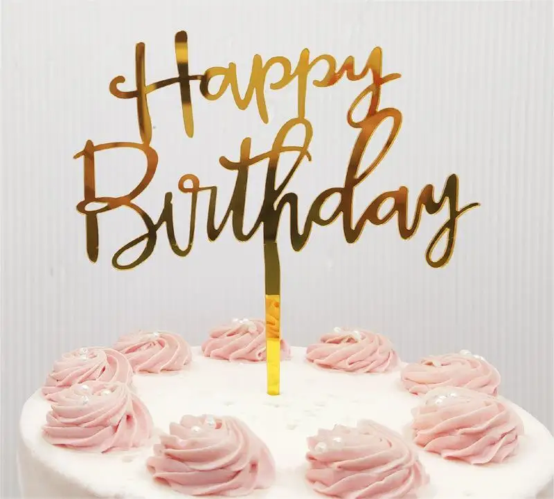 Оптова продажа аксесуарів для тортів: декоративні вироби, індивідуальні рішення для різних заходів — ювілеї весілля, дні народження; акрилові топпери для тортів