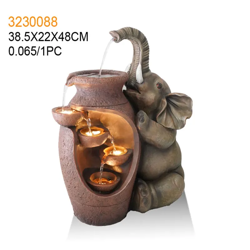 Home Elephant Fountain Decoration Buy Elephant Fountain,Indoor Small Fountains,Polyresin