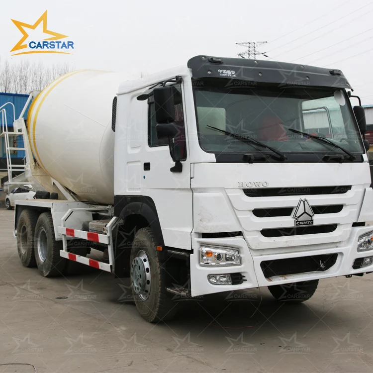 Б/у самозагружающаяся Бетономешалка Howo 6x4 6 м3 10 см3, б/у 8 кубических метров