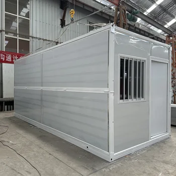 High Quality Steel Foldable Prefabricated Container House for Office Accommodation Hotels Warehouses Folding Homes