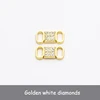 Diamantes blancos dorados