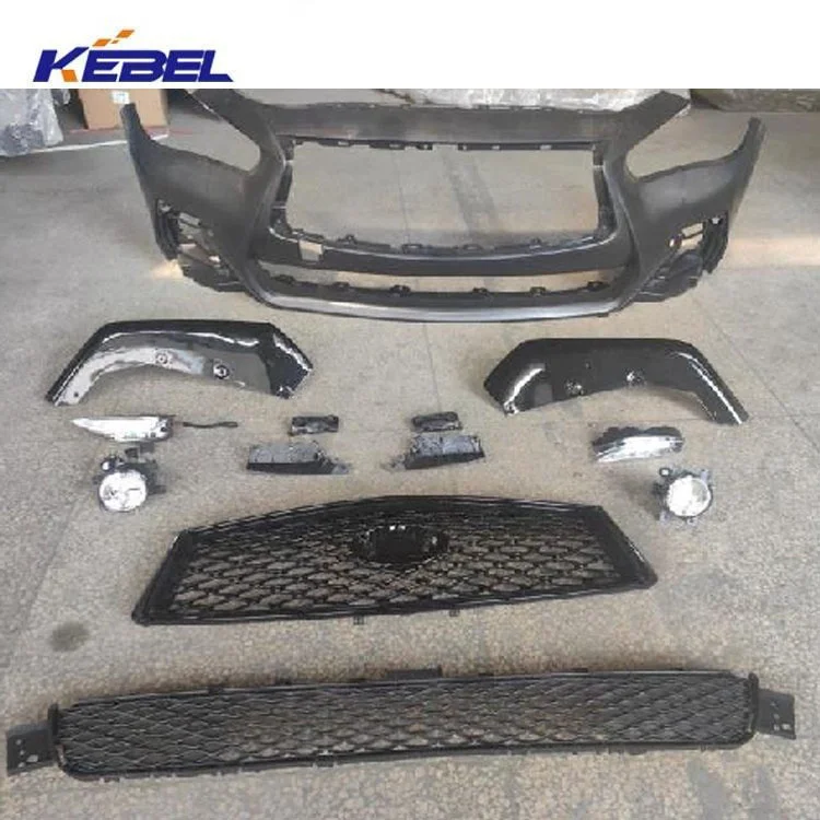 Premium Front Bumper Kit for Infiniti 2019-2021 Custom Fit Aerodynamic Design High Durability Aftermarket Parts