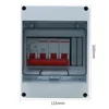 Air switch 4P+5 circuit waterproof box