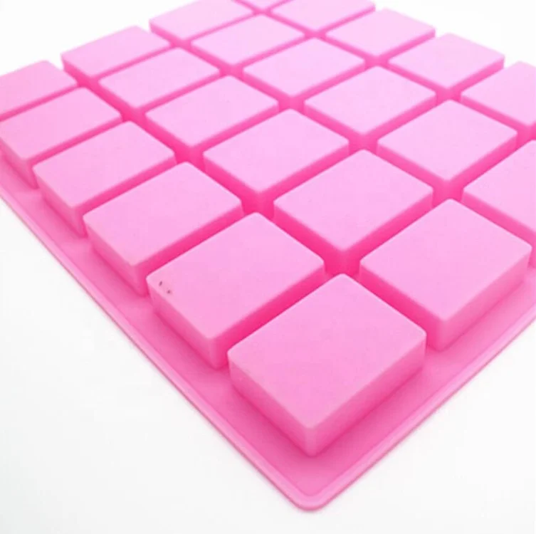 Square silicone mould 24 cavities - 48.50 ml - Maé innovation