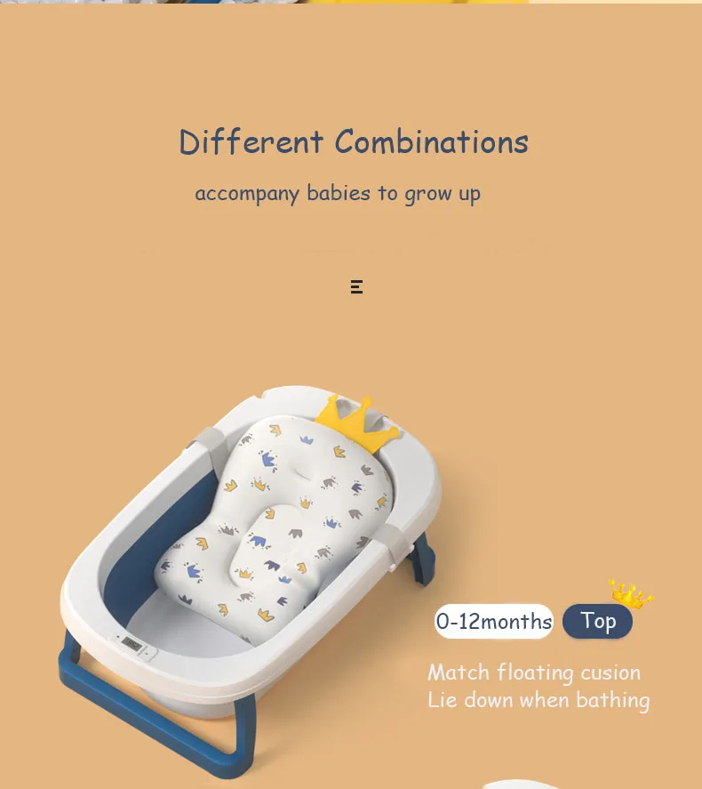 Baby Bath Tub Foldable Baby Bath Set Plastic Tub New Born Baby Bath Tub