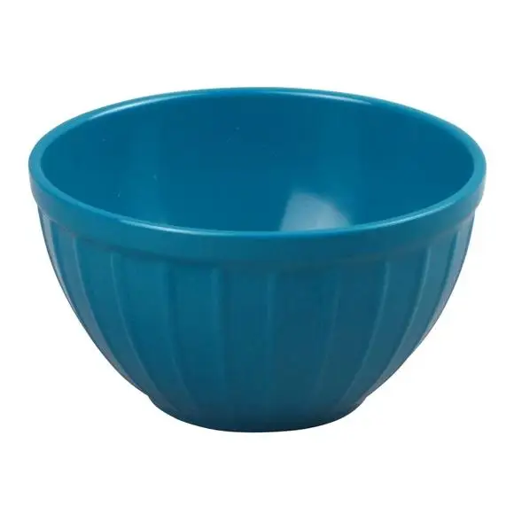 Shatter-Proof Chip-Resistant Dishwasher Safe BPA Free Melamine Bowls with Lids - Set of 6 in 6 Assorted Colors