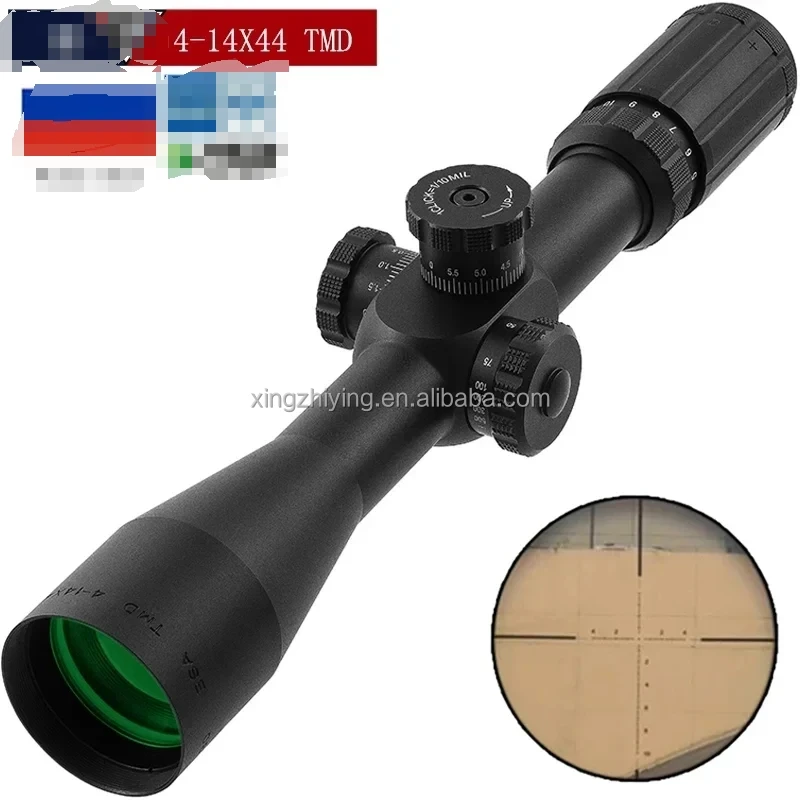 Hunting BSA TMD 4-14x44 FFP Hunting Sight Telescope 30mm Tube Diameter Optical Red Dot Sight Model Laser Scopes & Accessories
