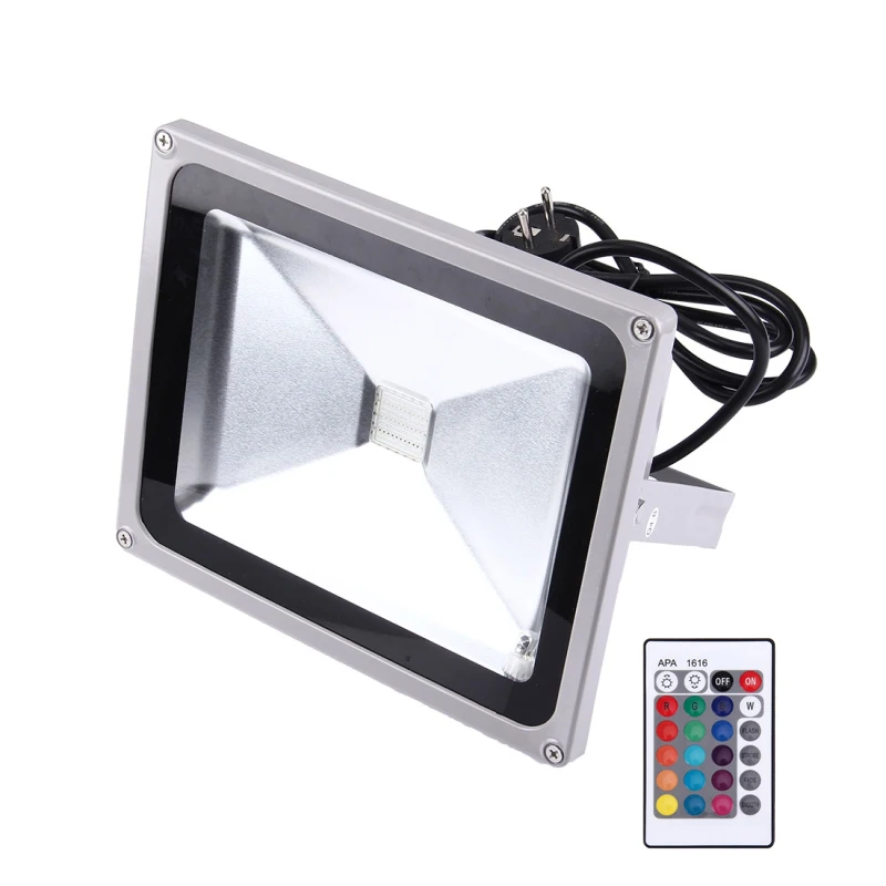 led pir floodlight with remote control