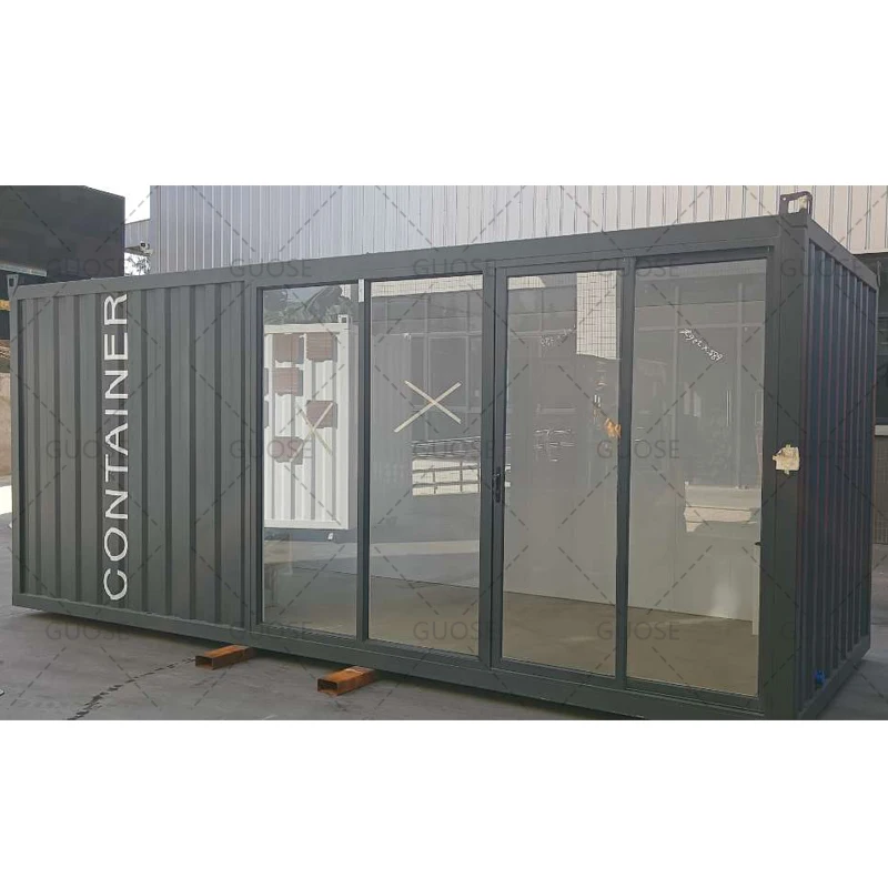 40ft Modern Design Container House Coffee Shop Outdoor Restaurant Cafe
