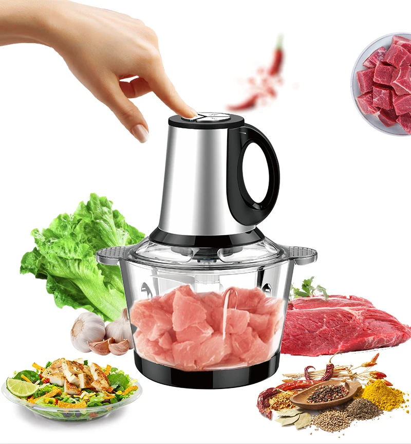 Electric Meat Grinders Commercial Kitchener Food Chopper Grander Mixer
