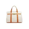 White and orange together