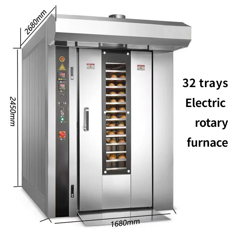 Industrial Gas Cookies Rotary Rack Commercial Bakery Oven Buy Bakery