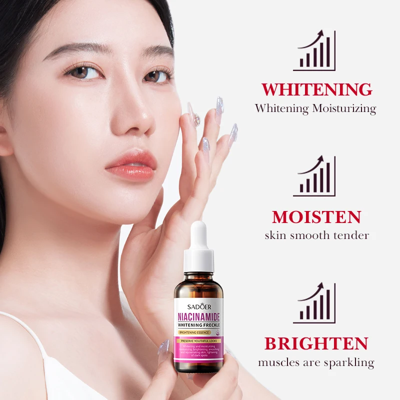 Wholesale SADOER Niacinamide Whitening Face Serum - Moisturizing