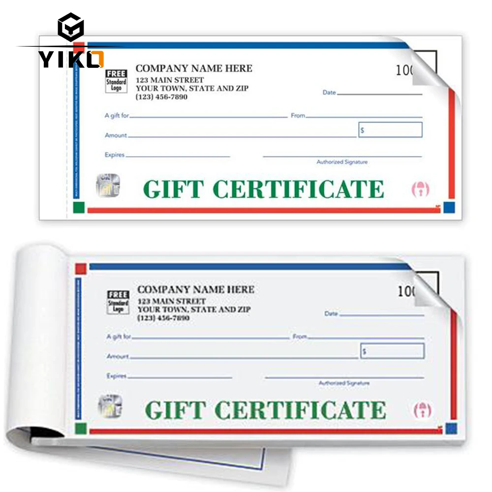 Customized Printing Blank Security Personal Checks Offset Paper Bank Cheque Pin Number Vouchers with Custom Logo for Writing