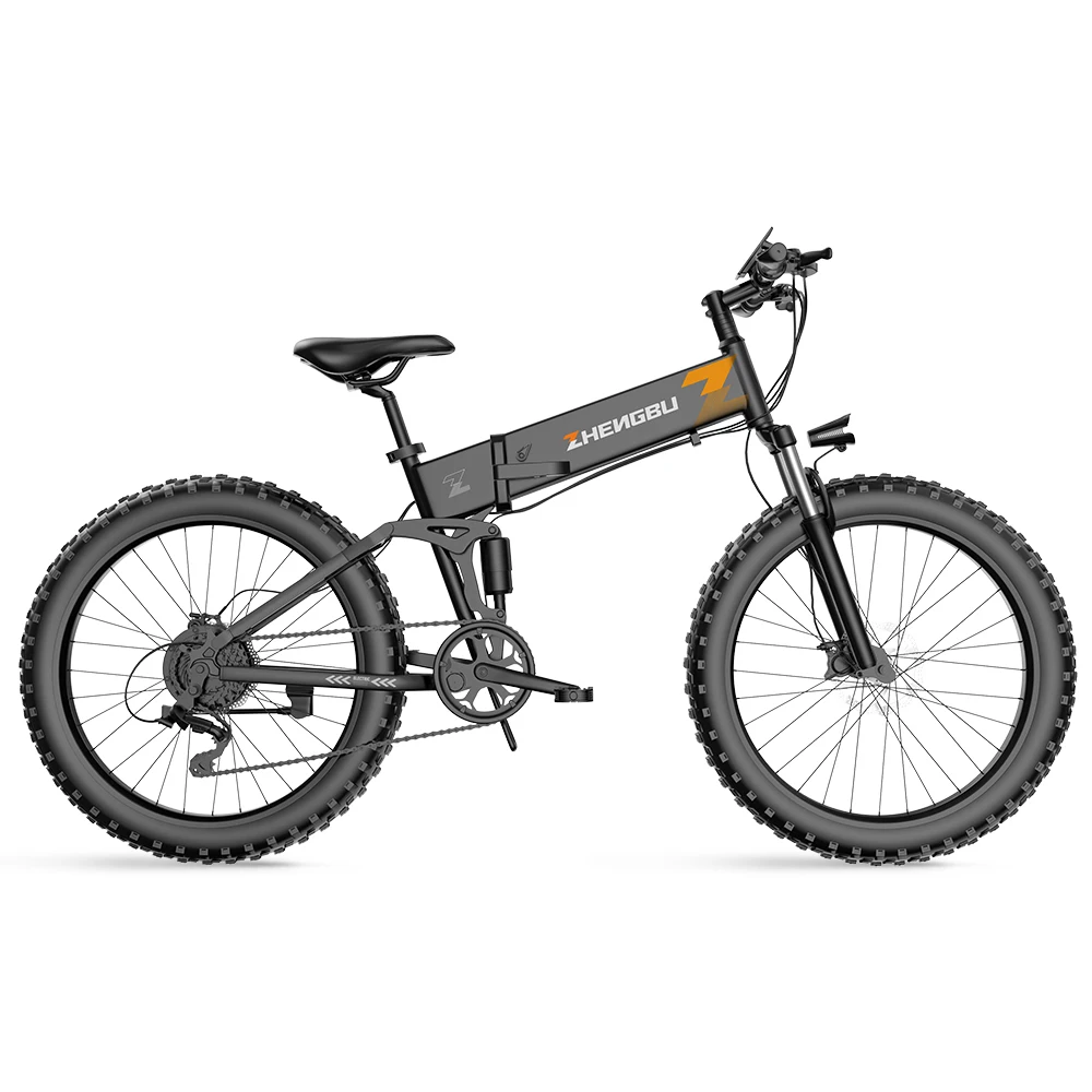 2021 New Arrival 48v 12ah 500w /folding Electric Bicycle With 26"*4.0