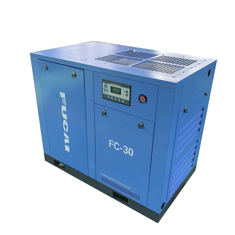 
FUCAI 22kw 30hp воздушные компрессоры, компрессор с низким уровнем шума, винтовой компрессор 