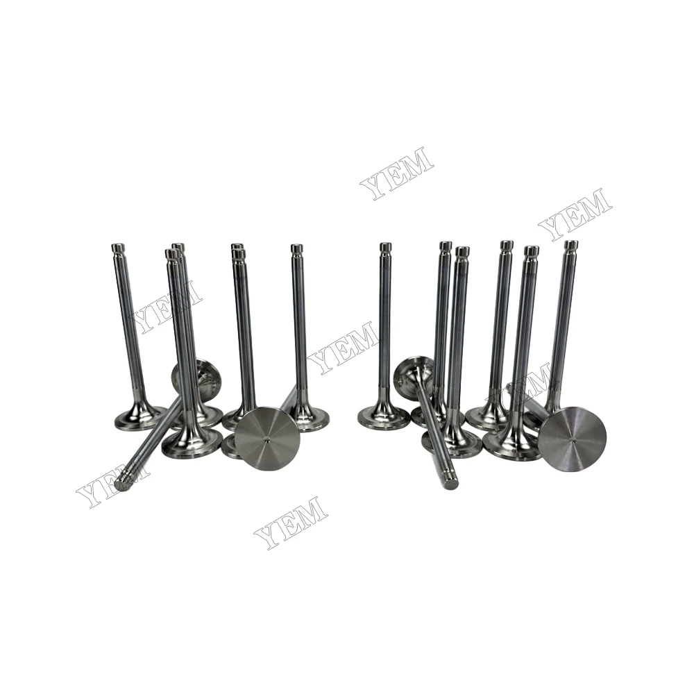 For Perkins 4008TAG2 Intake & Exhaust Valves Genuine Engine Parts 4