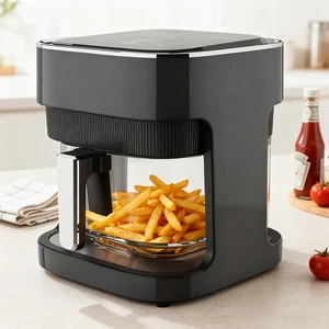 Smart Household Kitchen Oven Large Capacity Air Fryer with Touch Function 220V for Baking and Roasting