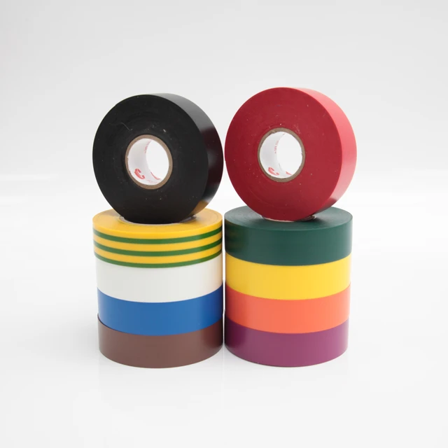 Good Adhesion Flexibility Flame Retardant Corrosion Resistant Lead-Free PVC Electrical Tape with High Performance