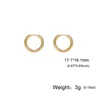 9 Hoop Gold