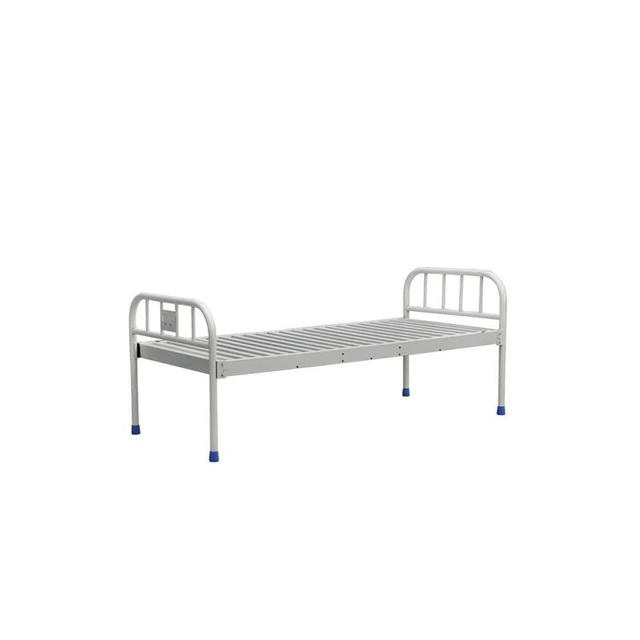 Factory wholesale hospital Flat bed patient Movable high quality Durable manual hospital beds