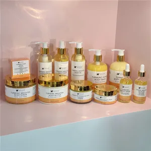 Drop Shipping Skin Care Products Turmeric Body Lotion with Great Price for All Liquid Customized Beauty Skin Female 3 Years