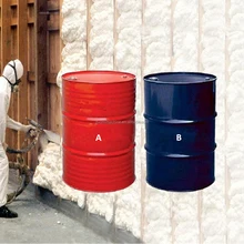 Spray Double Component Polyurethane Foam Barrel Insulation PU Foam