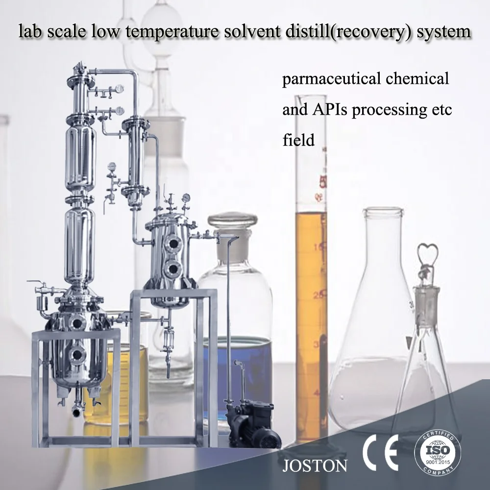 JOSTON MULTIFUNCTIONAL LAB SCALE VACUUM ETHANOL SOLVENT Alcohol Recovery Tower Distillation Column  Rectifying Tower