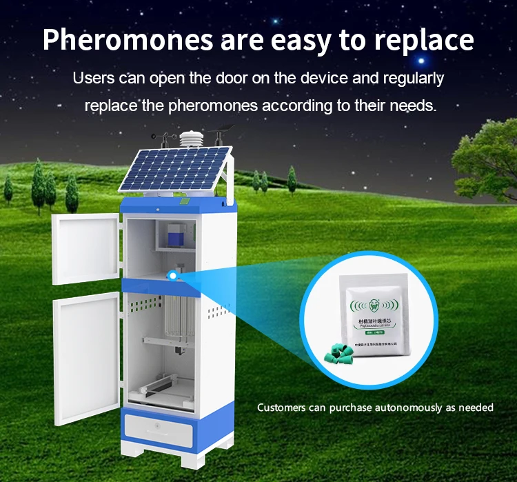 Detect Insect Device Agricultural Insect Detection AI - Remote Monitoring Equipment