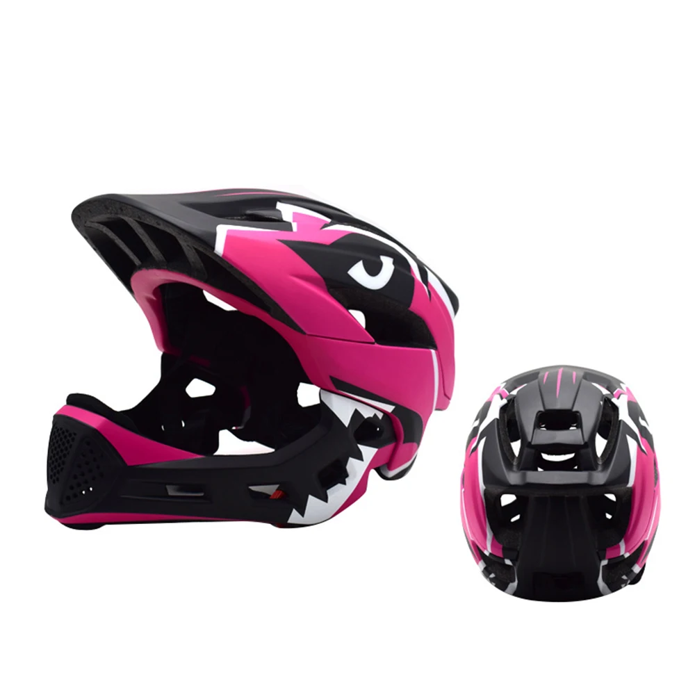 detachable full face bike helmet