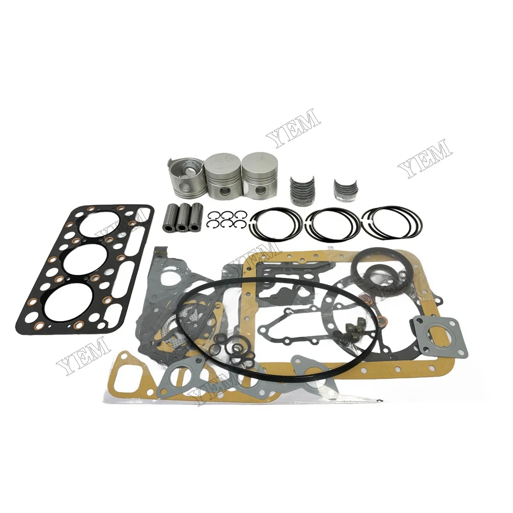 D1101 DH1101 Overhaul Re-ring Kit For Kubota Tractor L225DT L245DT L245HC Engine Repair Parts Piston Full Gasket Set