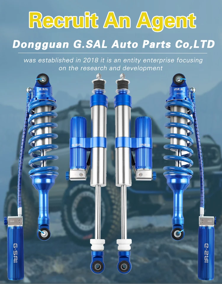 G.sai Nitrogen Shock Absorber 4x4 Offroad Coilover Suspension Lift Kit For Toyota Landcruiser