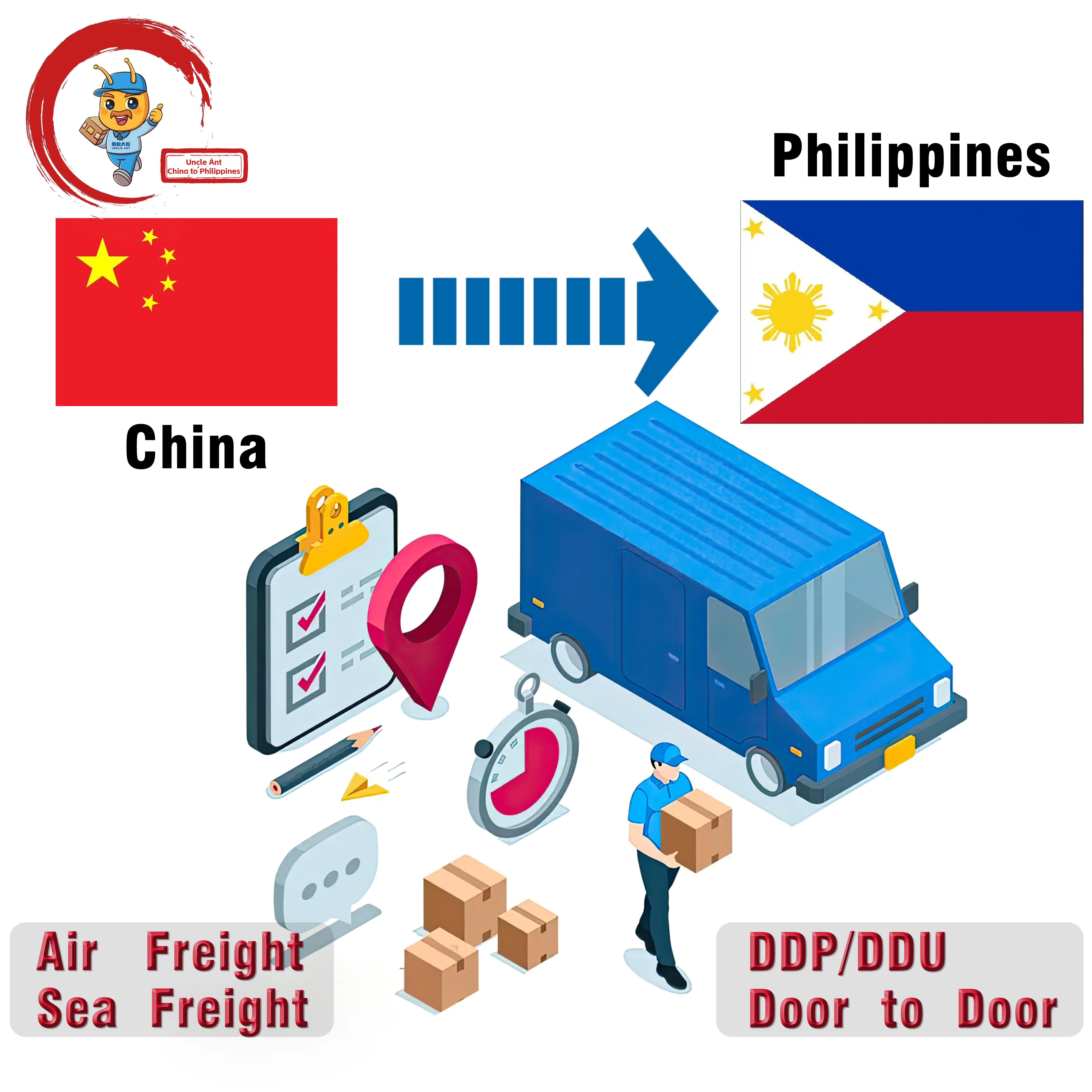 20ft Container Shipping with Large Machines LCL+Express Forwarder to Dubai Shipping Agent for Philippines