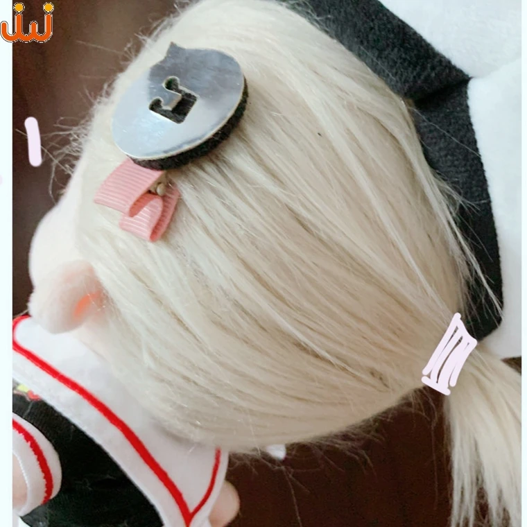 
 Junwo China manufacturer custom girl dolls stuffed toys,20cm plush famous star dolls ty plush long hair doll toys  