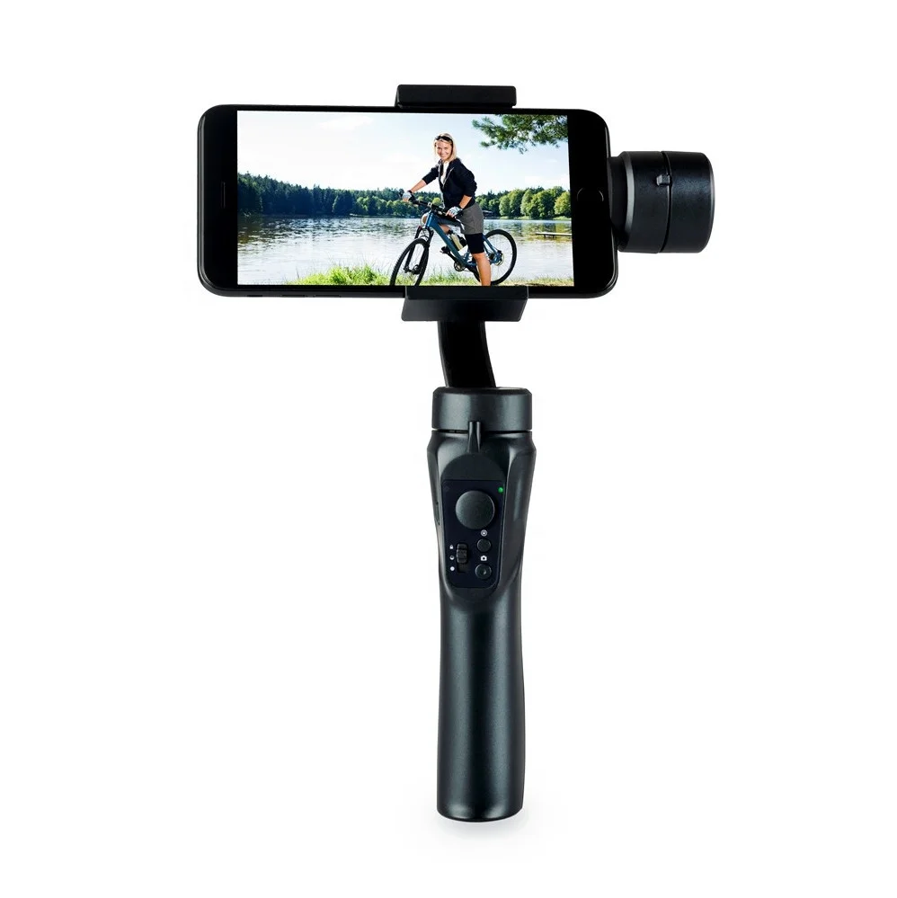 Handheld Motion Time Face Tracking Support App 3 Axis Camera Smartphone Gimbal Stabilizer
