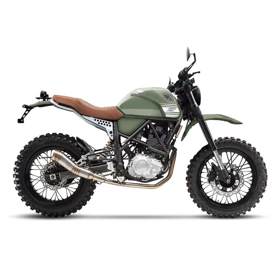 MOTORCYCLE FUEGO SCRAMBLER 250 Max Speed 80km/h