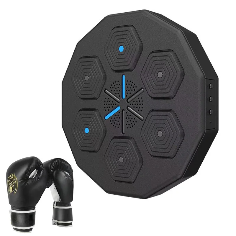 Wholesale APP Smart Music Boxing Custom Punching Bag Box Training Wall Mount Boxing Arcade Machine With Home Focus Game Pads
