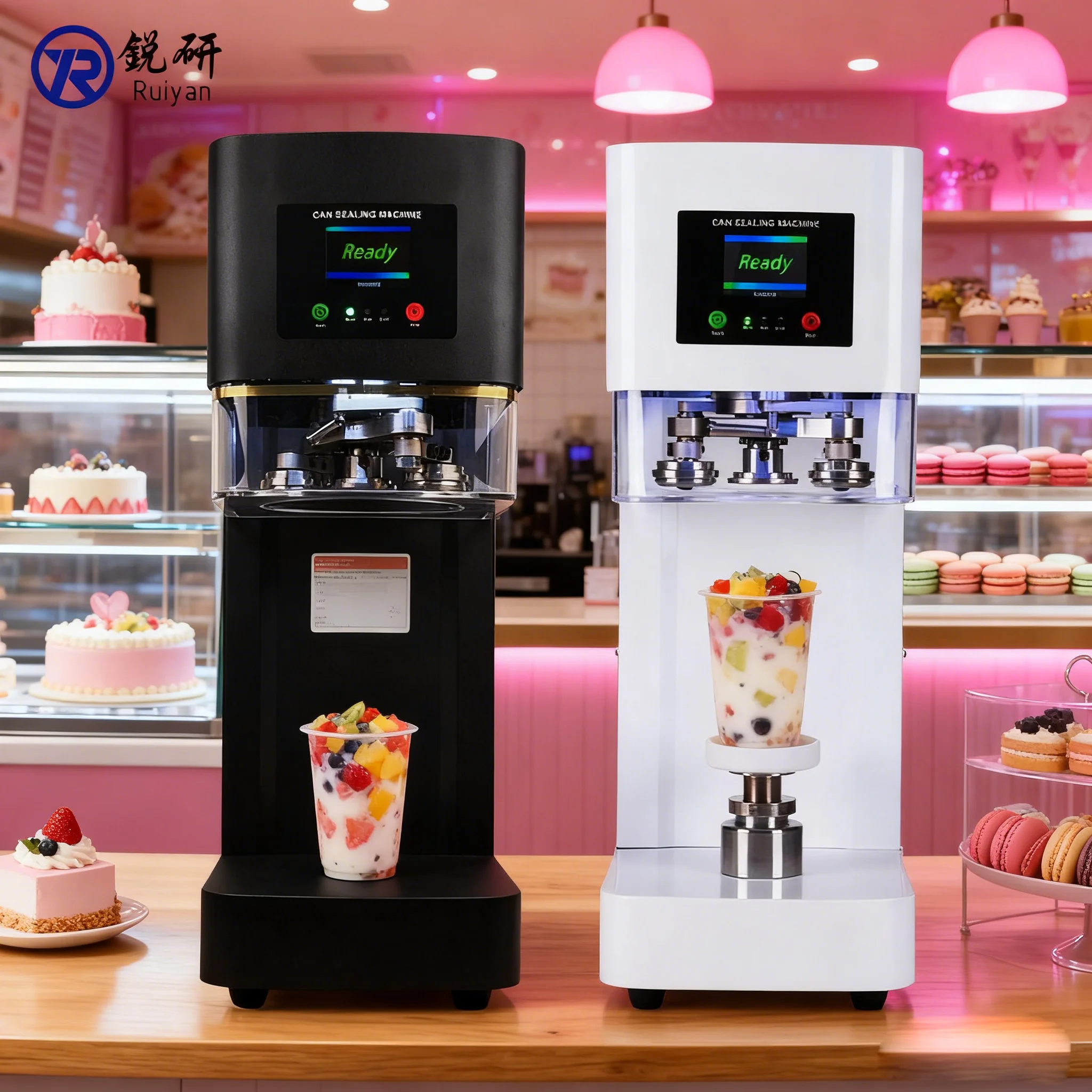 RY-FGJ-100D Automatic Bottle Sealing Machine for Juice & Tea