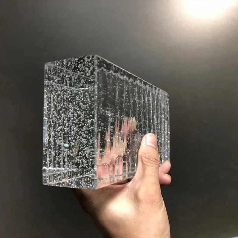 Factory Price Glass Block Guang Zhou Blue Parallel Glass Block Free Sample Available Glass Blocks