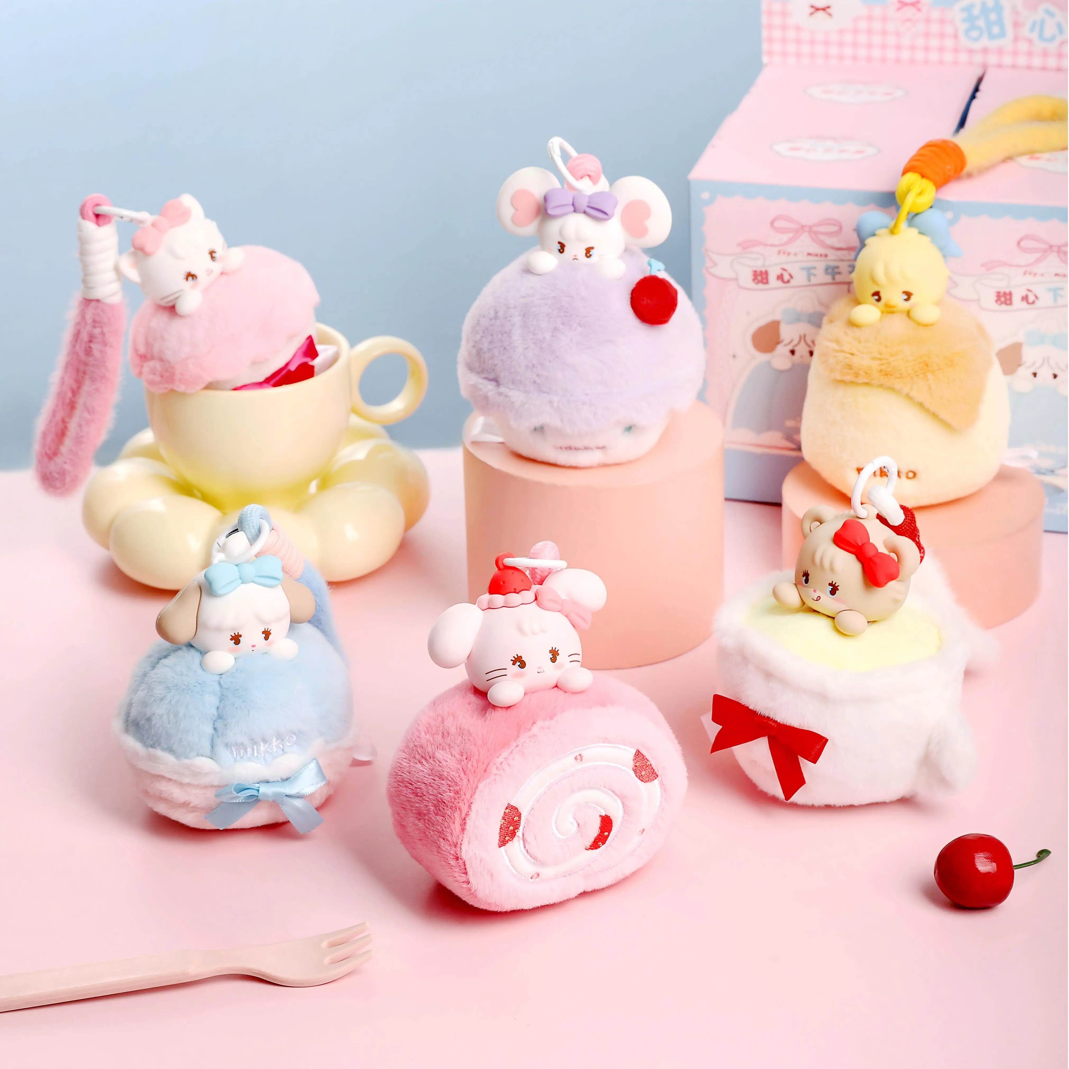 Mikko Sweet Afternoon Tea Scented Plush Surprise Box