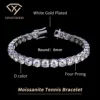 White Gold Plated 6mm