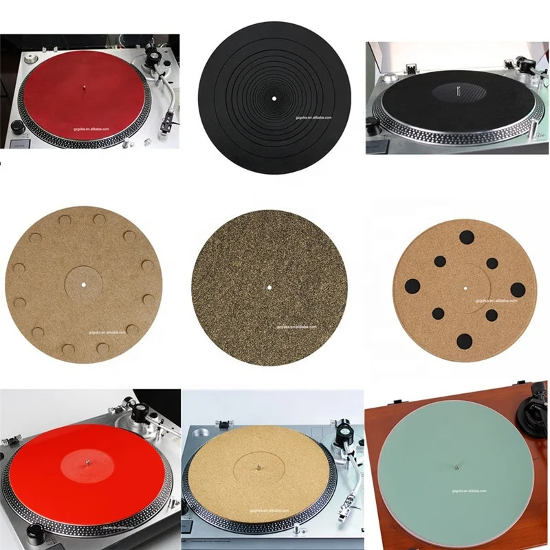 Высокое качество Hi-Fi end музыка акриловые записи slipmats для проигрыватель Проигрыватель виниловых