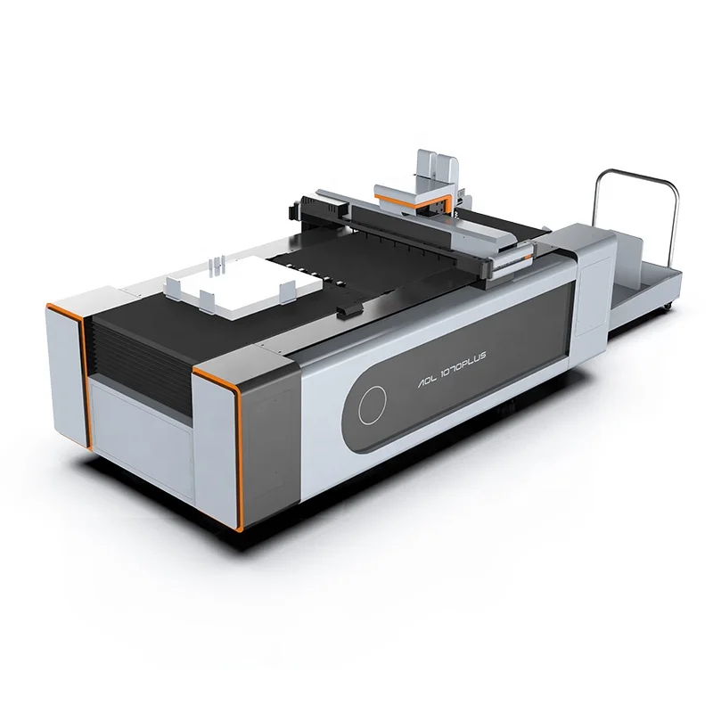 Aol-1070plus Cnc Digital Flatbed Cutting Machine - 1600mm Paper