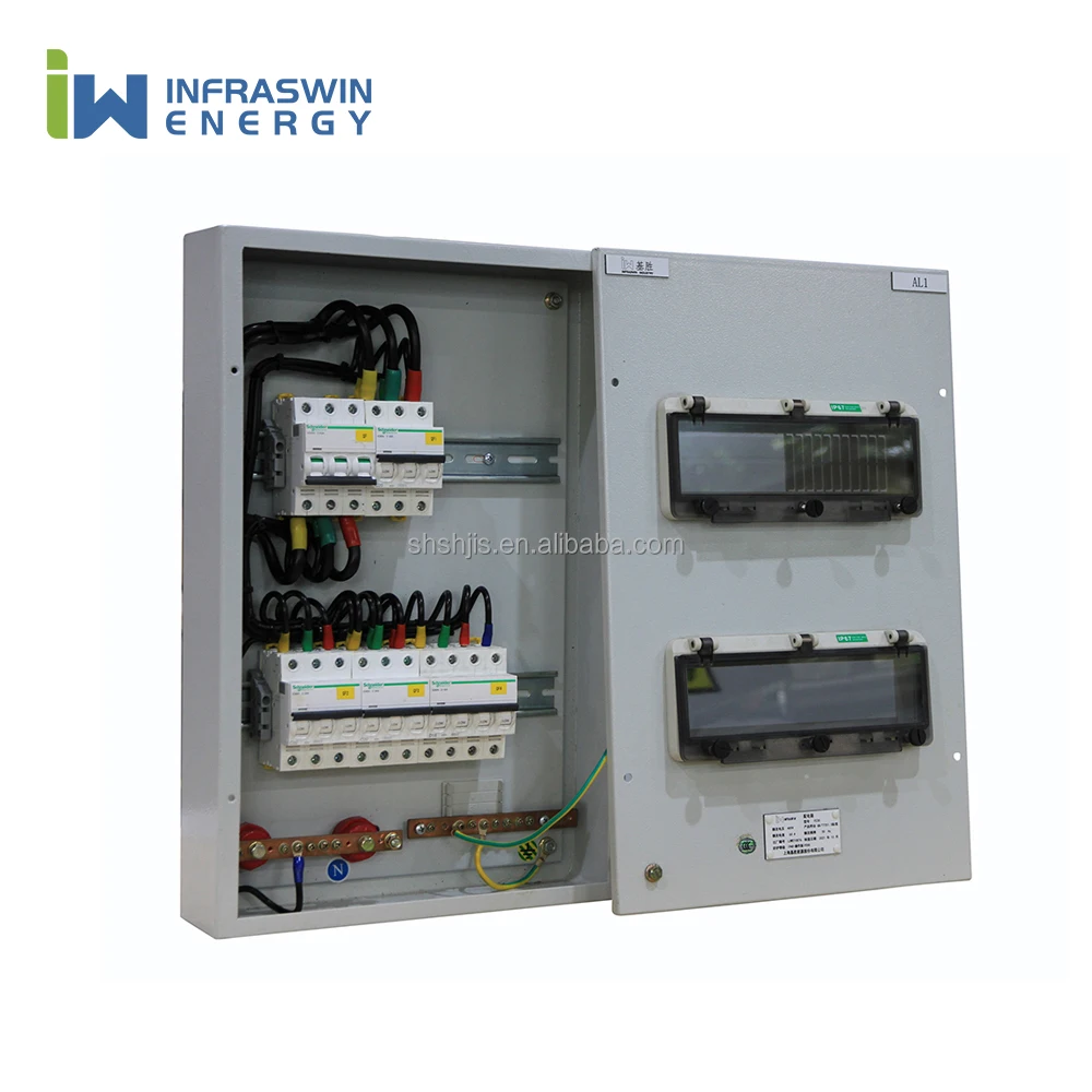 Single-Phase Three-Phase Distribution Box DB Electrical Circuit Breaker Housing Cold-Rolled Steel Domestic Power Equipment